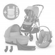 Gazelle 4in1 +AMYA - Chocolate Brown/Moon Black